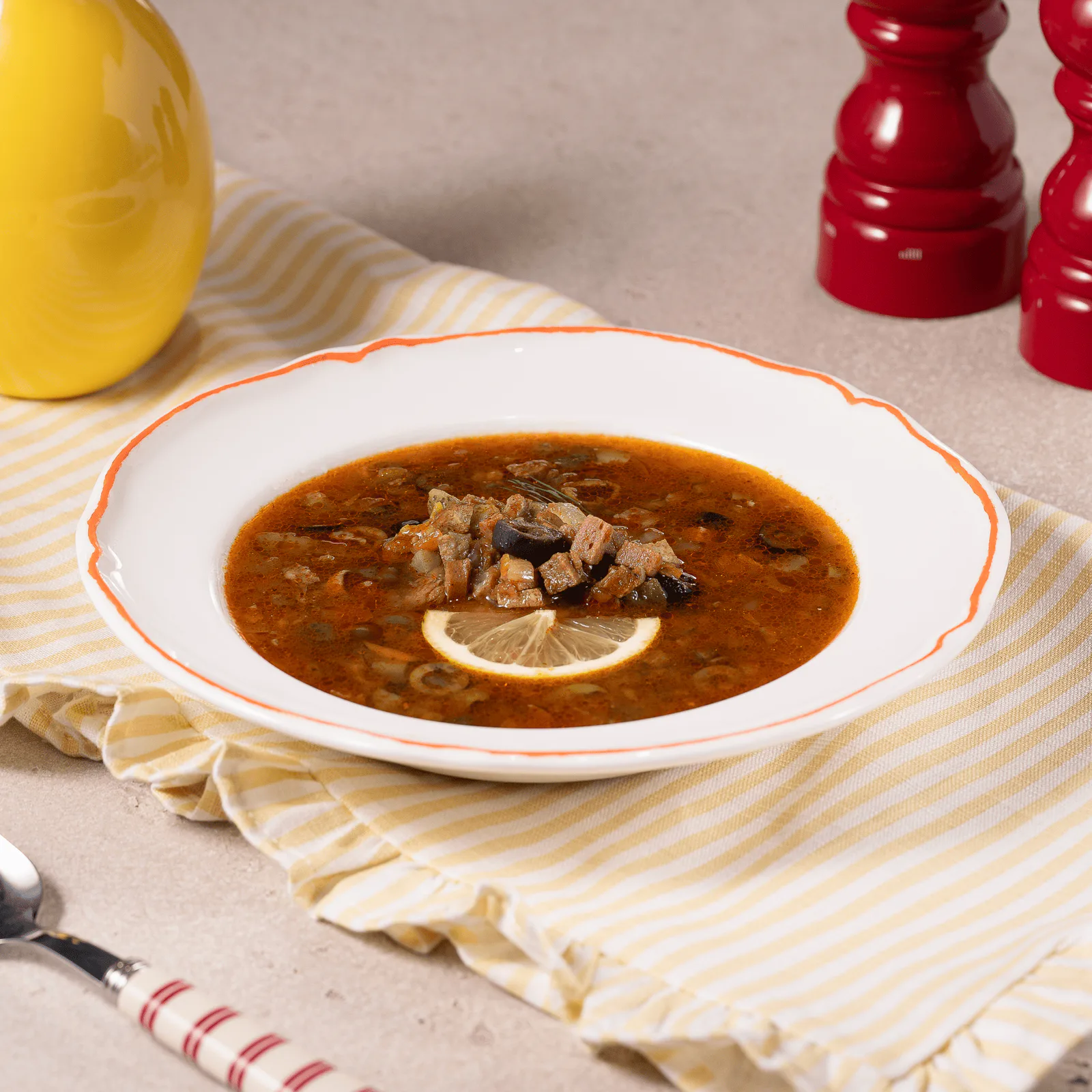 Solyanka (Meat Soup)