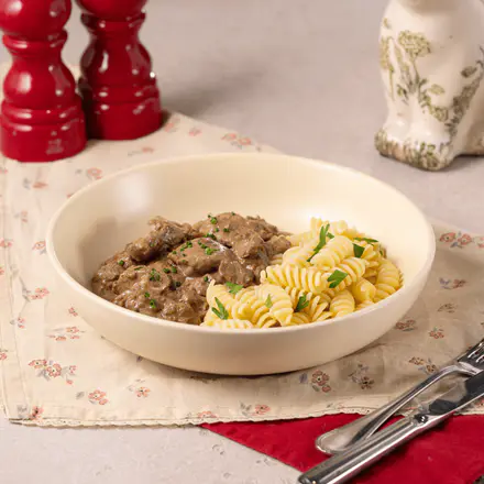 Chicken Liver Stroganoff