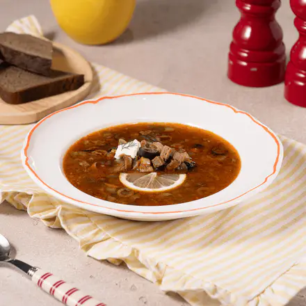 Solyanka (Meat Soup)