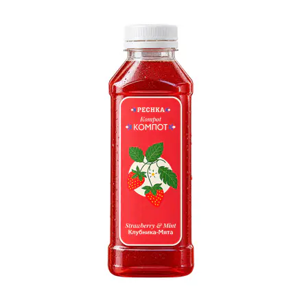 Pechka Strawberry & Mint Kompot