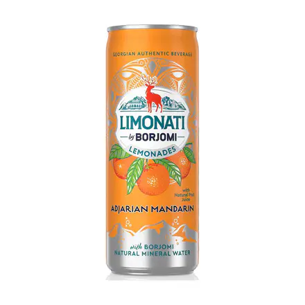 Borjomi Limonati Adjarian Mandarin Lemonade