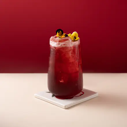 Sour Cherry Blossom Iced Tea
