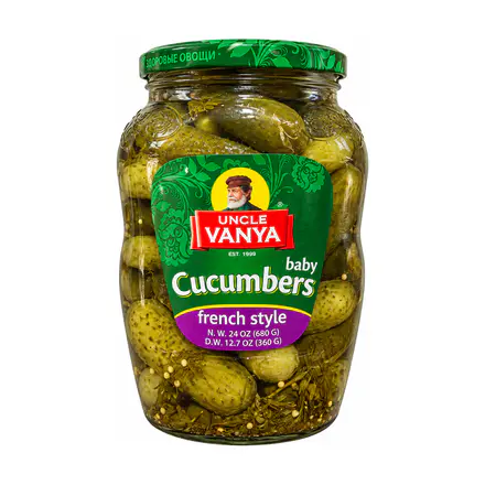 Uncle Vanya French-Style Pickled Cucumbers