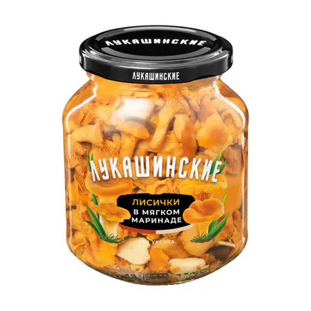Lukashinskie Marinated Chanterelles