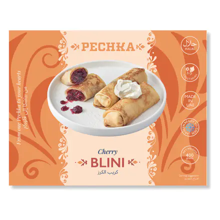 Pechka Sour Cherry Blini