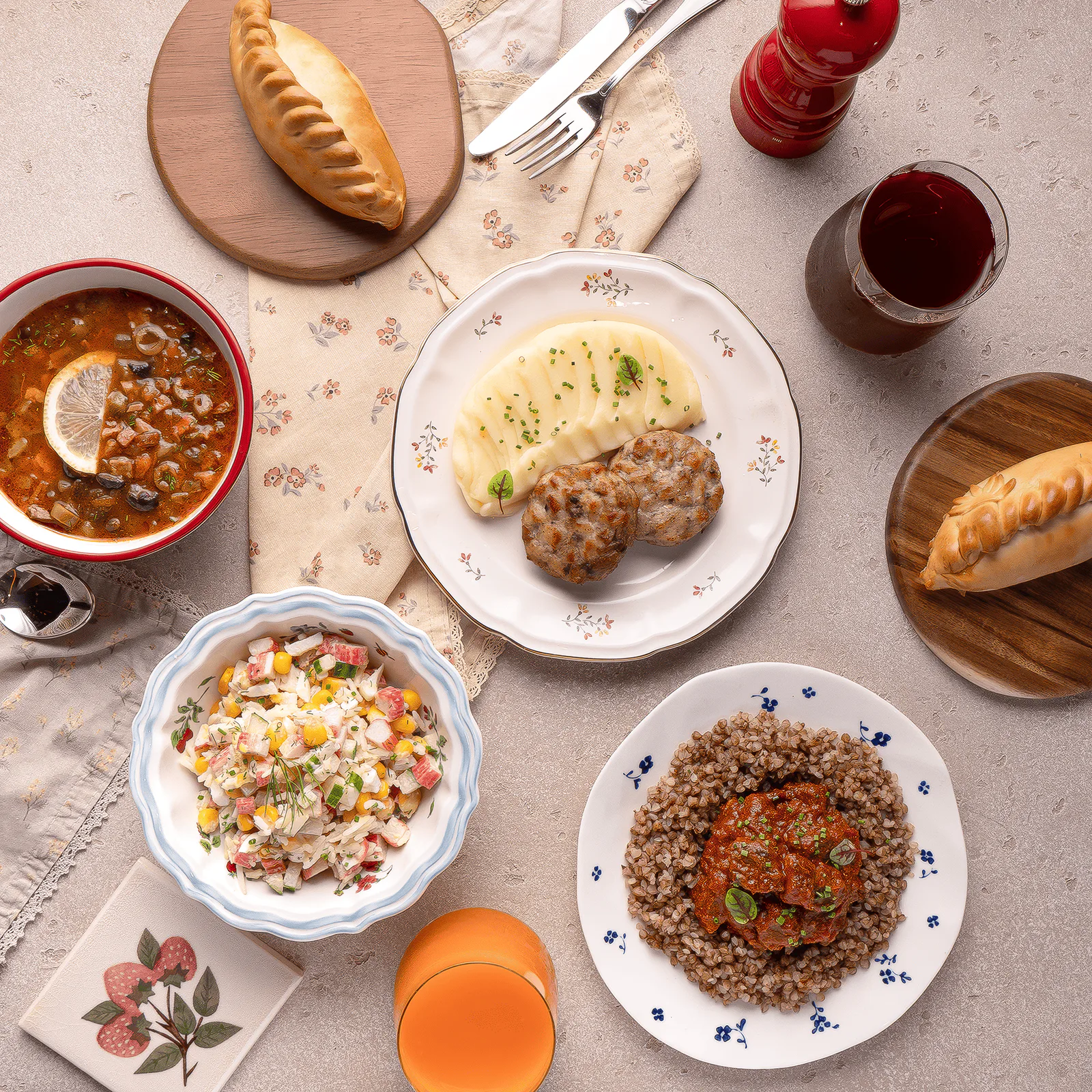 Babushka Set Menu for Two