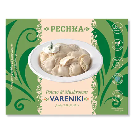 Pechka Potato & Mushroom Vareniki