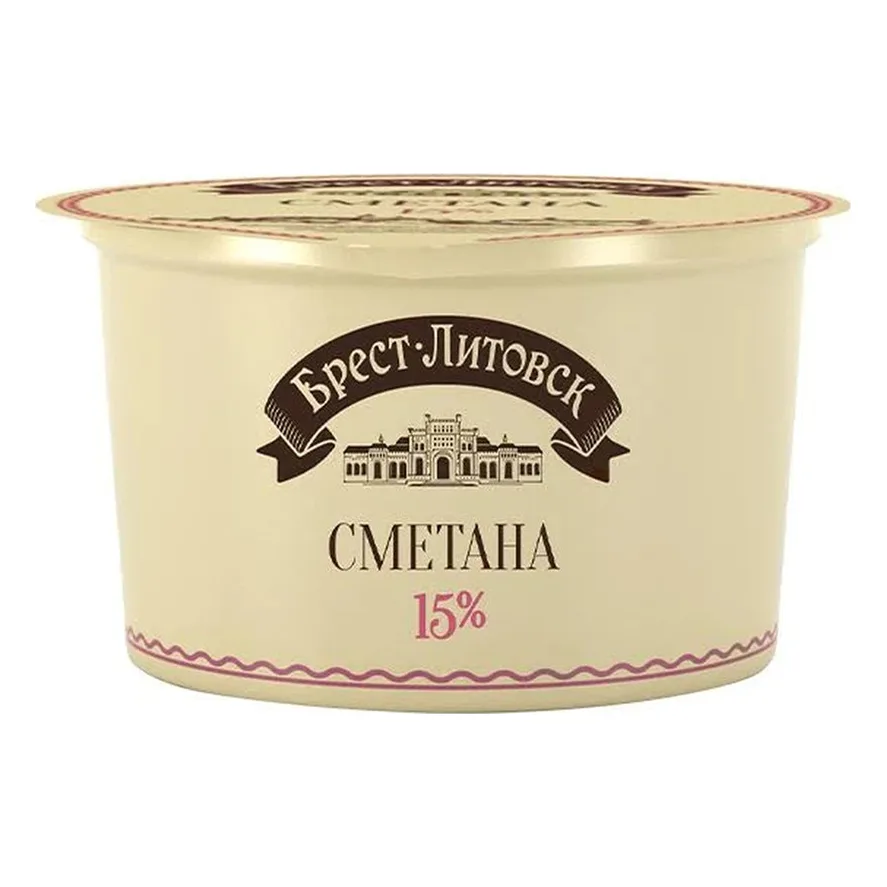 Brest-Litovsk Sour Cream 15%