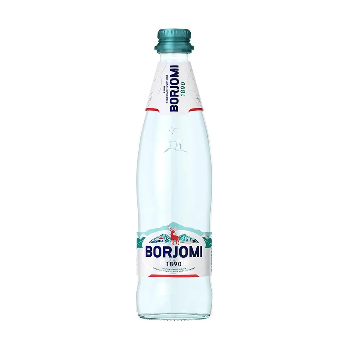 Borjomi Mineral Water, Glass Bottle