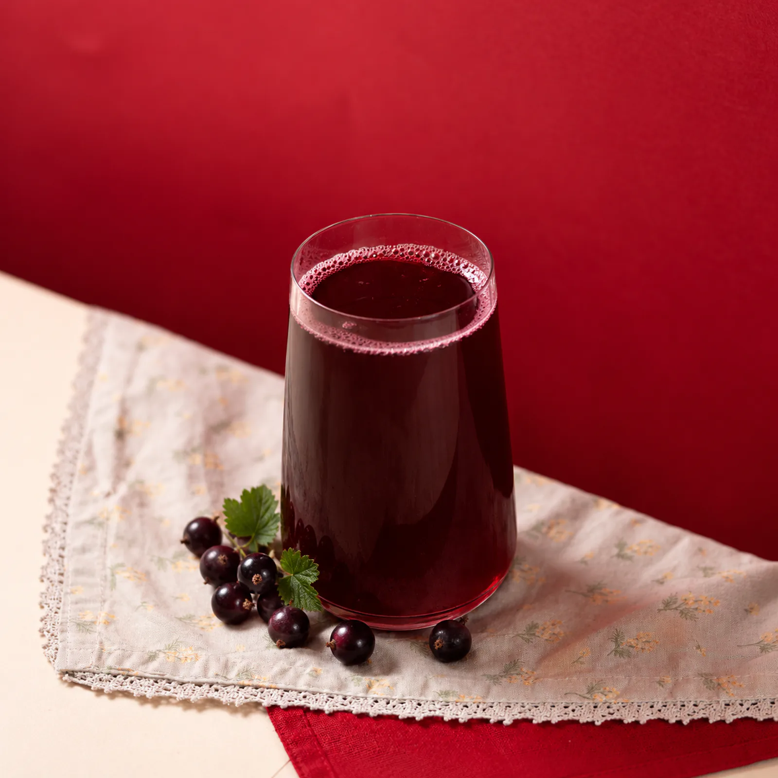 Морс из чёрной смородины