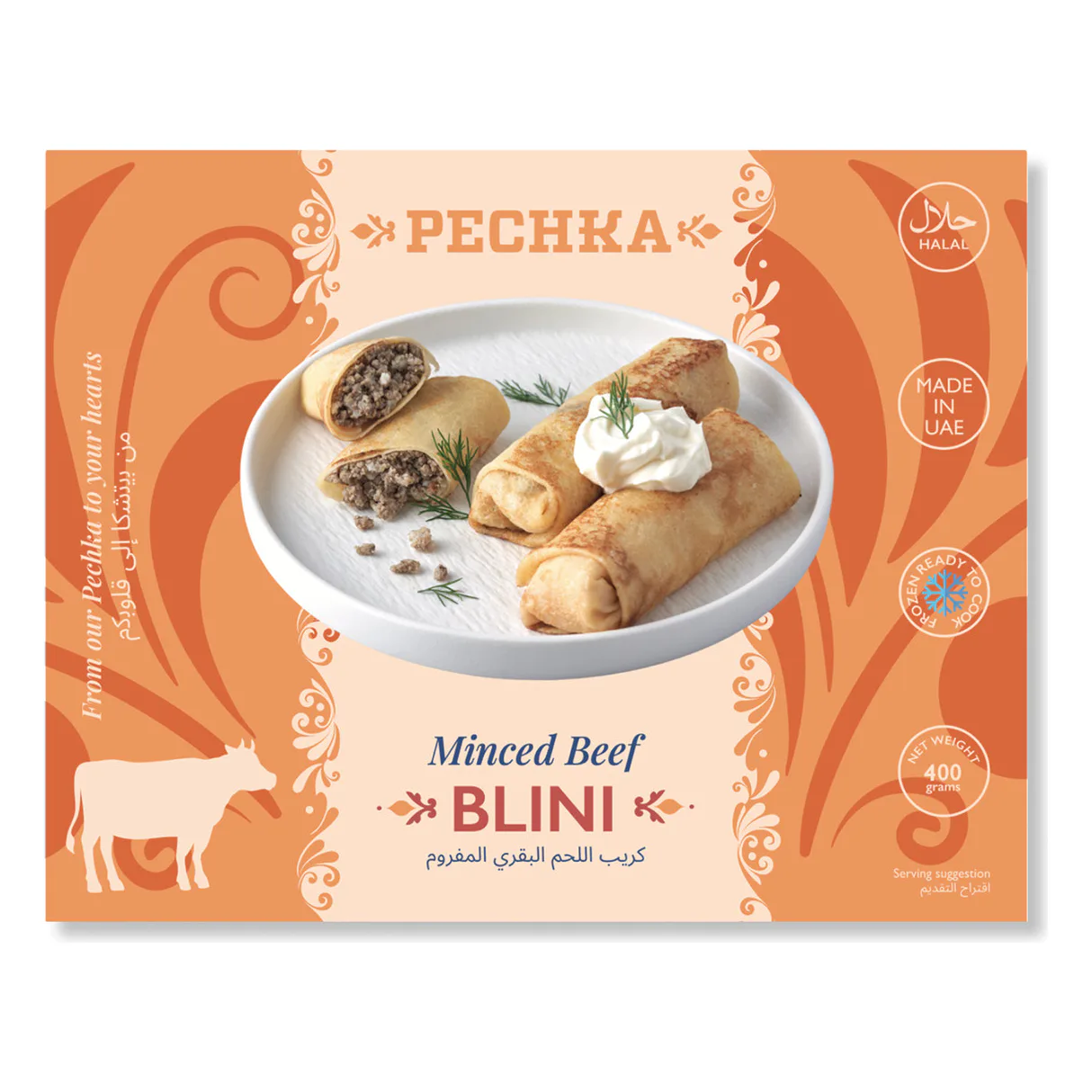 Pechka Minced Beef Blini