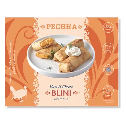 Pechka Ham & Cheese Blini