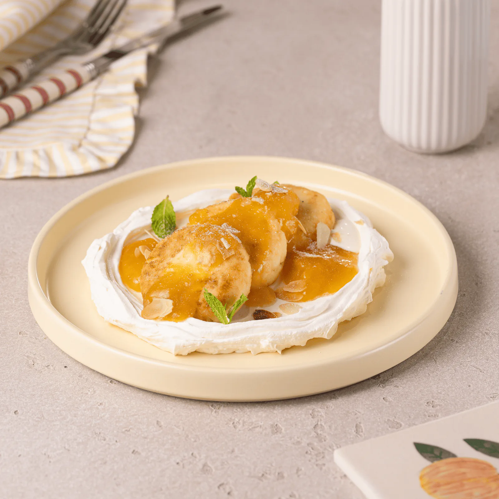 Apricot Syrniki