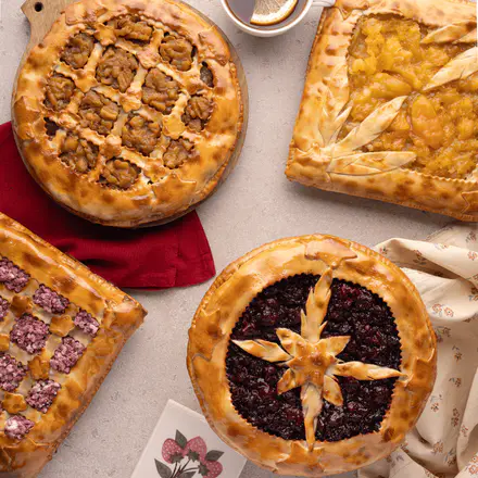 Sweet Pirogi (Large Russian Pies)