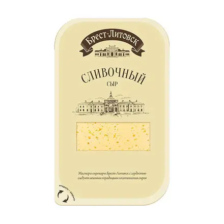 Brest-Litovsk Creamy Semi-Hard Cheese 50%