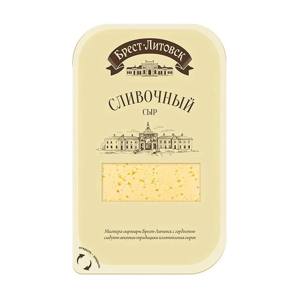 Brest-Litovsk Creamy Semi-Hard Cheese 50%